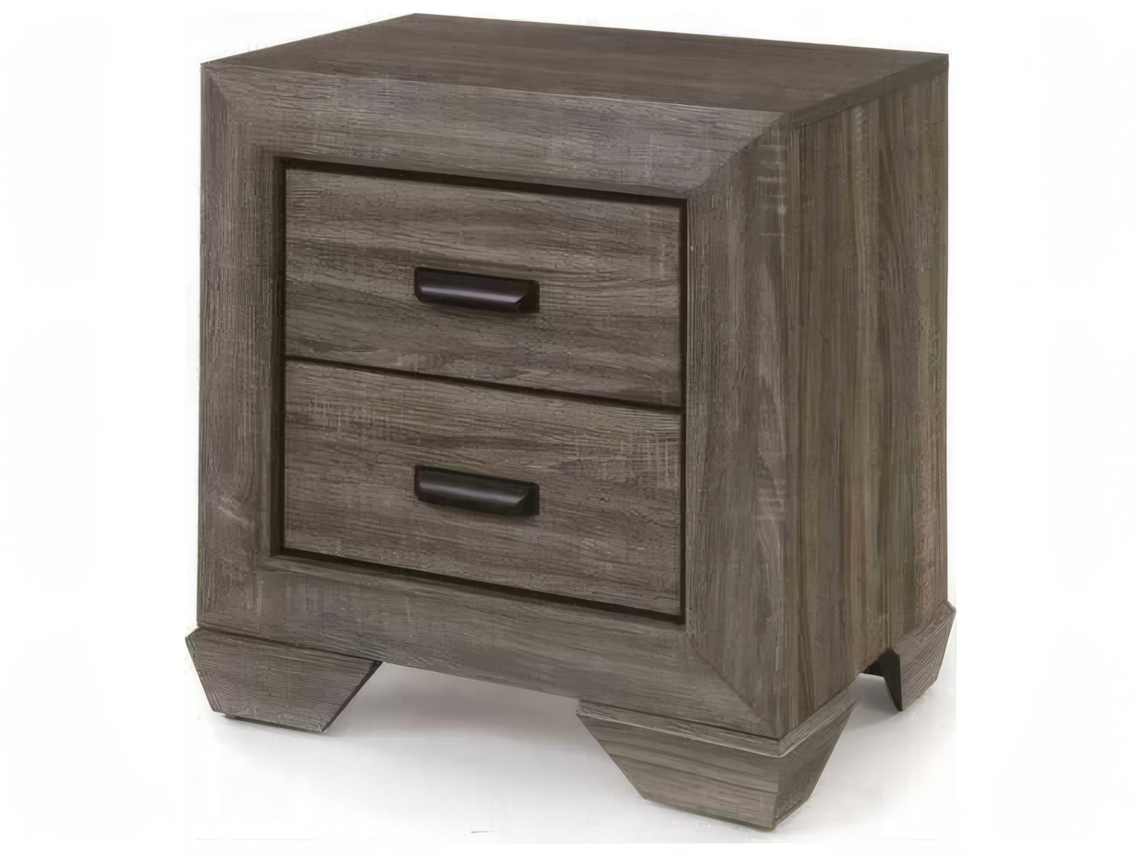 Acme Furniture 2-Drawers Solid Wood Nightstand