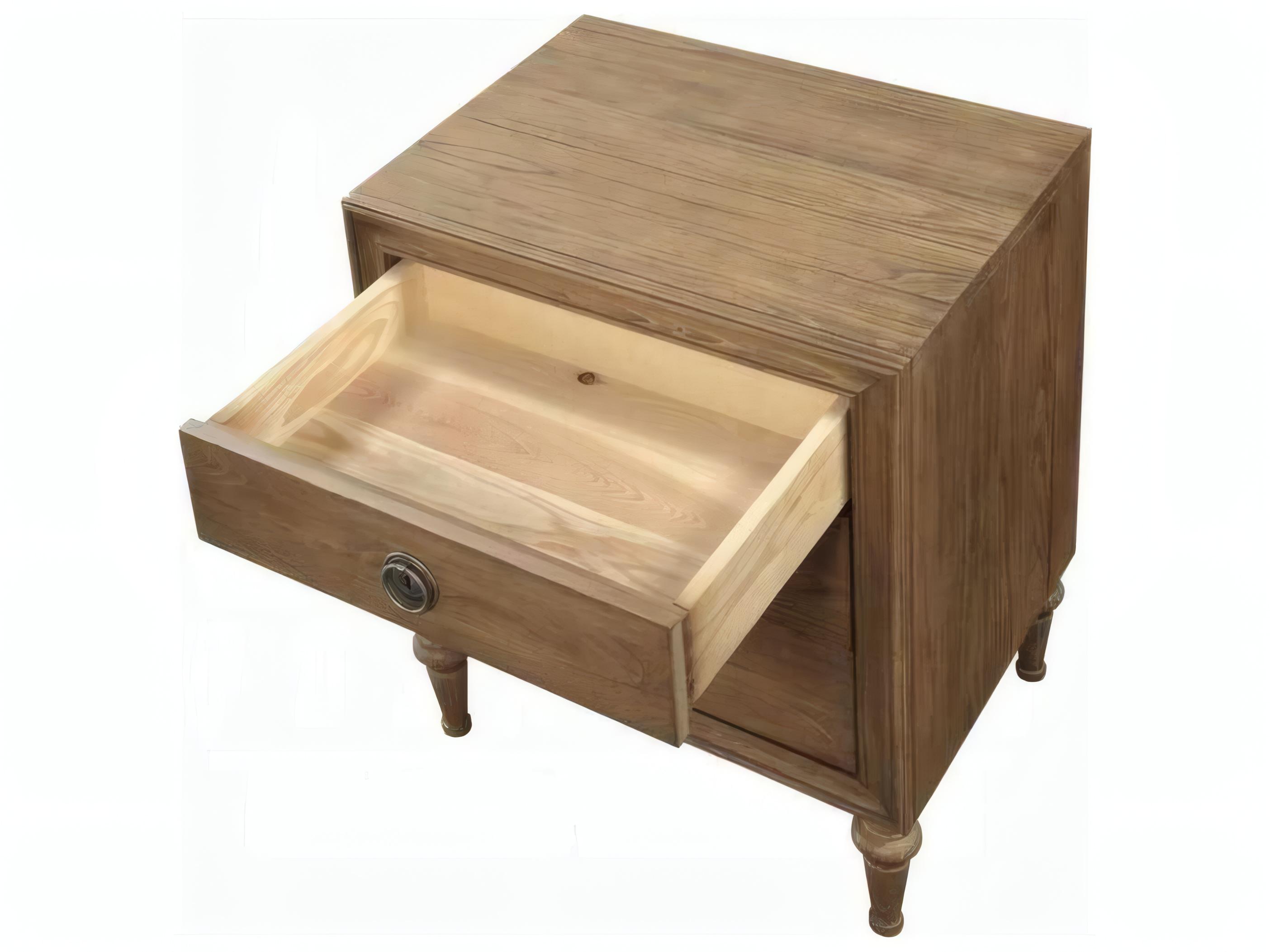 Acme Furniture 3-Drawers Natural Nightstand