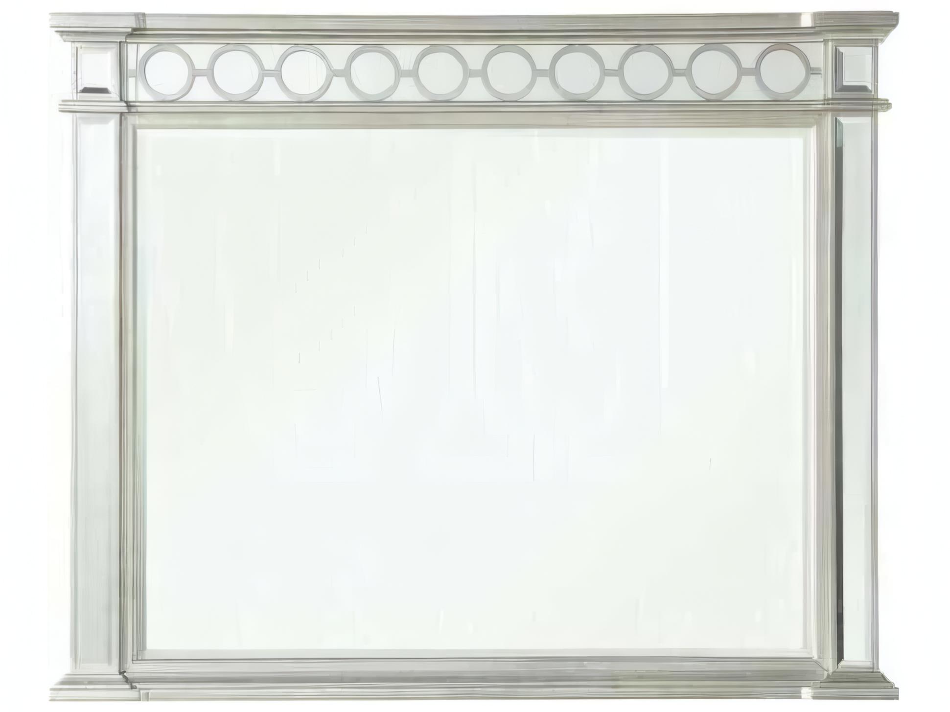 Acme Furniture Varian Mirrored Sliver Rectangular Dresser Mirror
