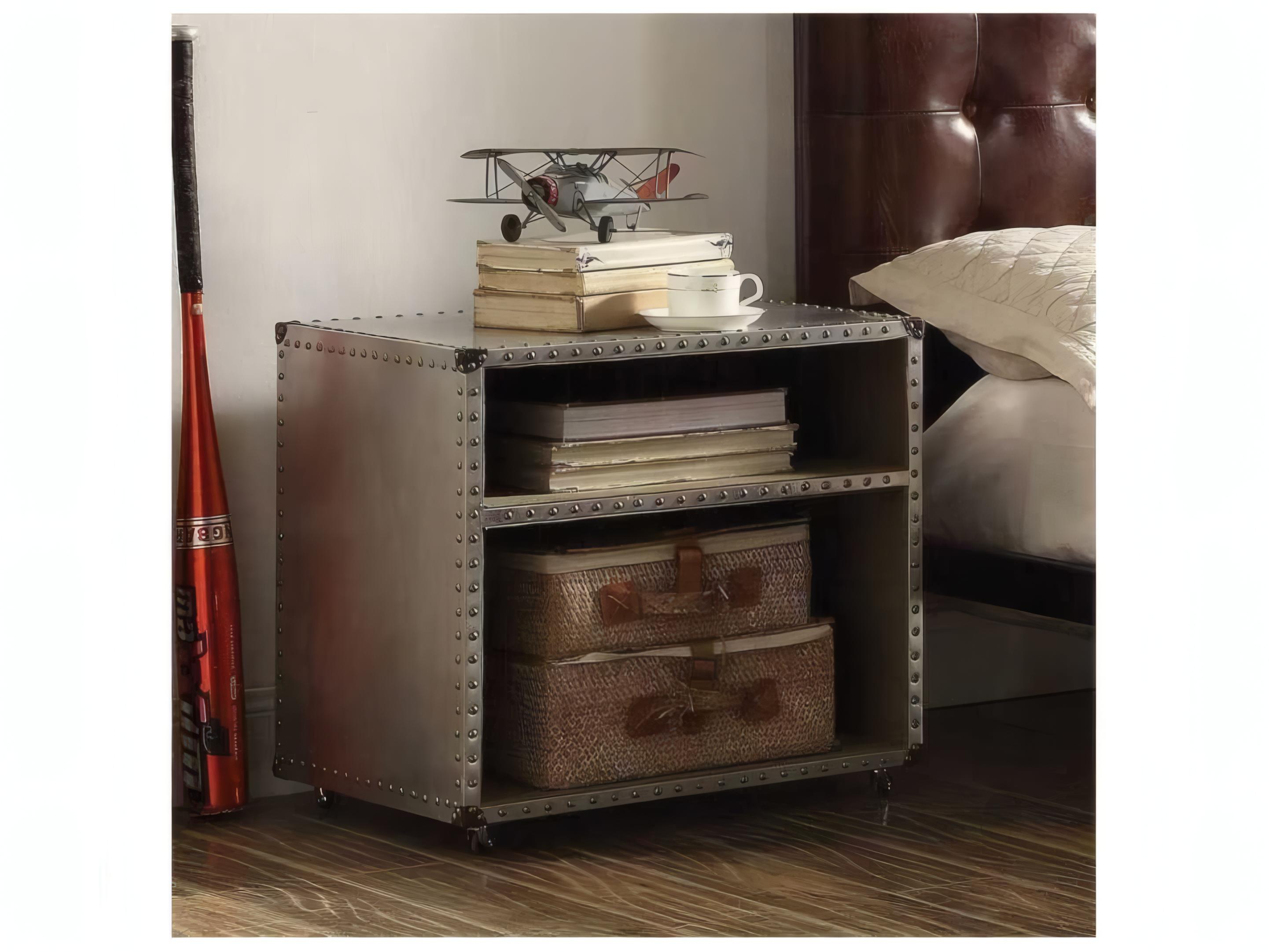 Acme Furniture Brancaster Gray Nightstand