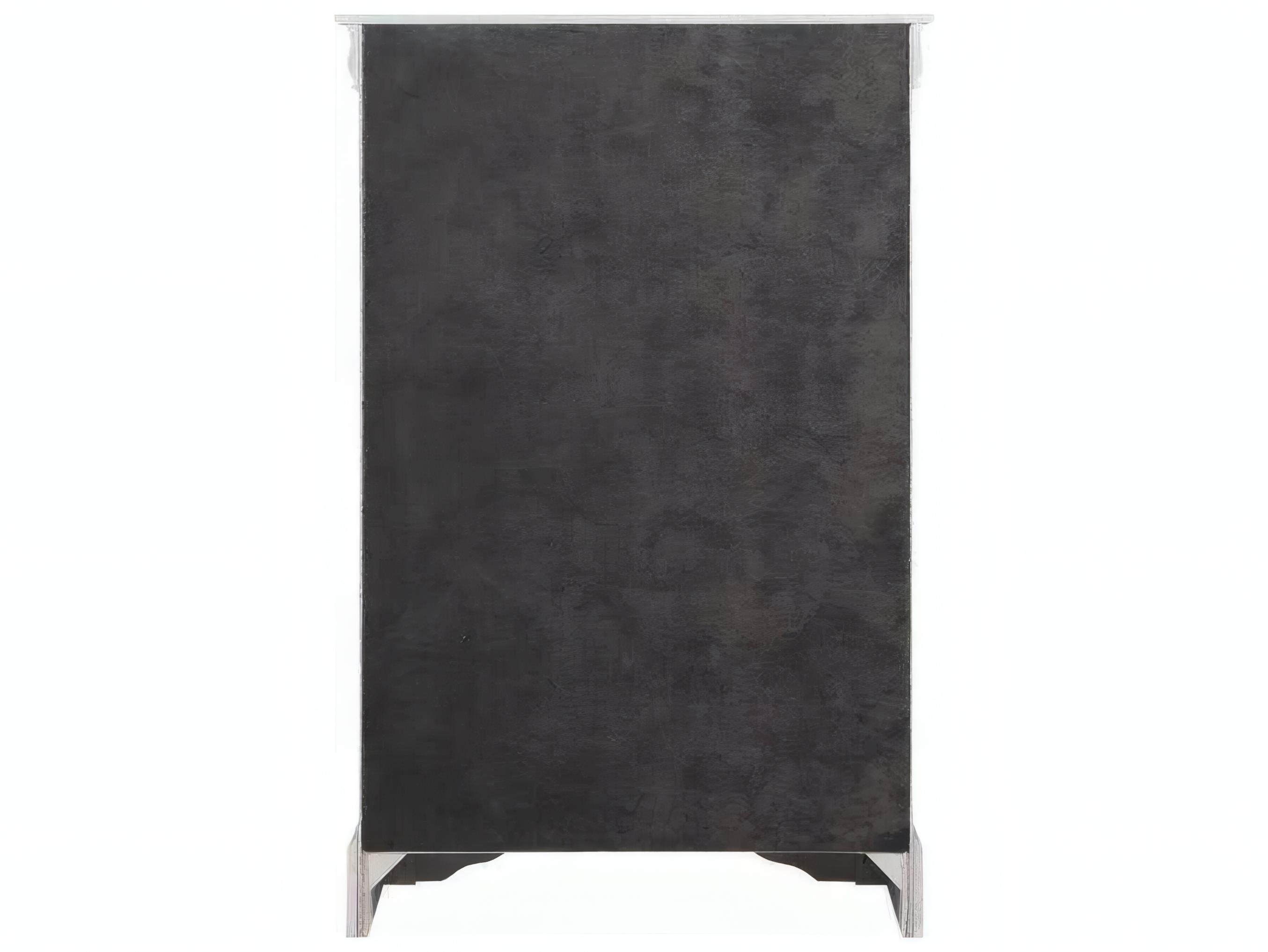 Acme Furniture Louis Philippe Platinum Silver Pine Wood Accent Chest