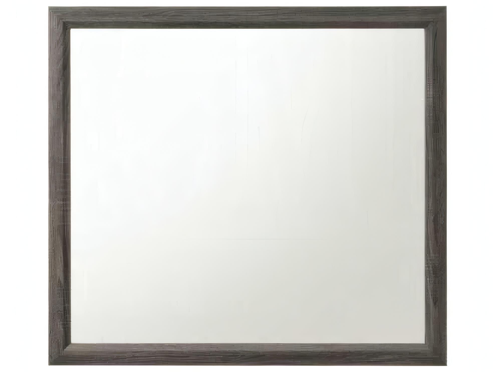 Acme Furniture Valdemar Weathered Gray Rectangular Wall Mirror