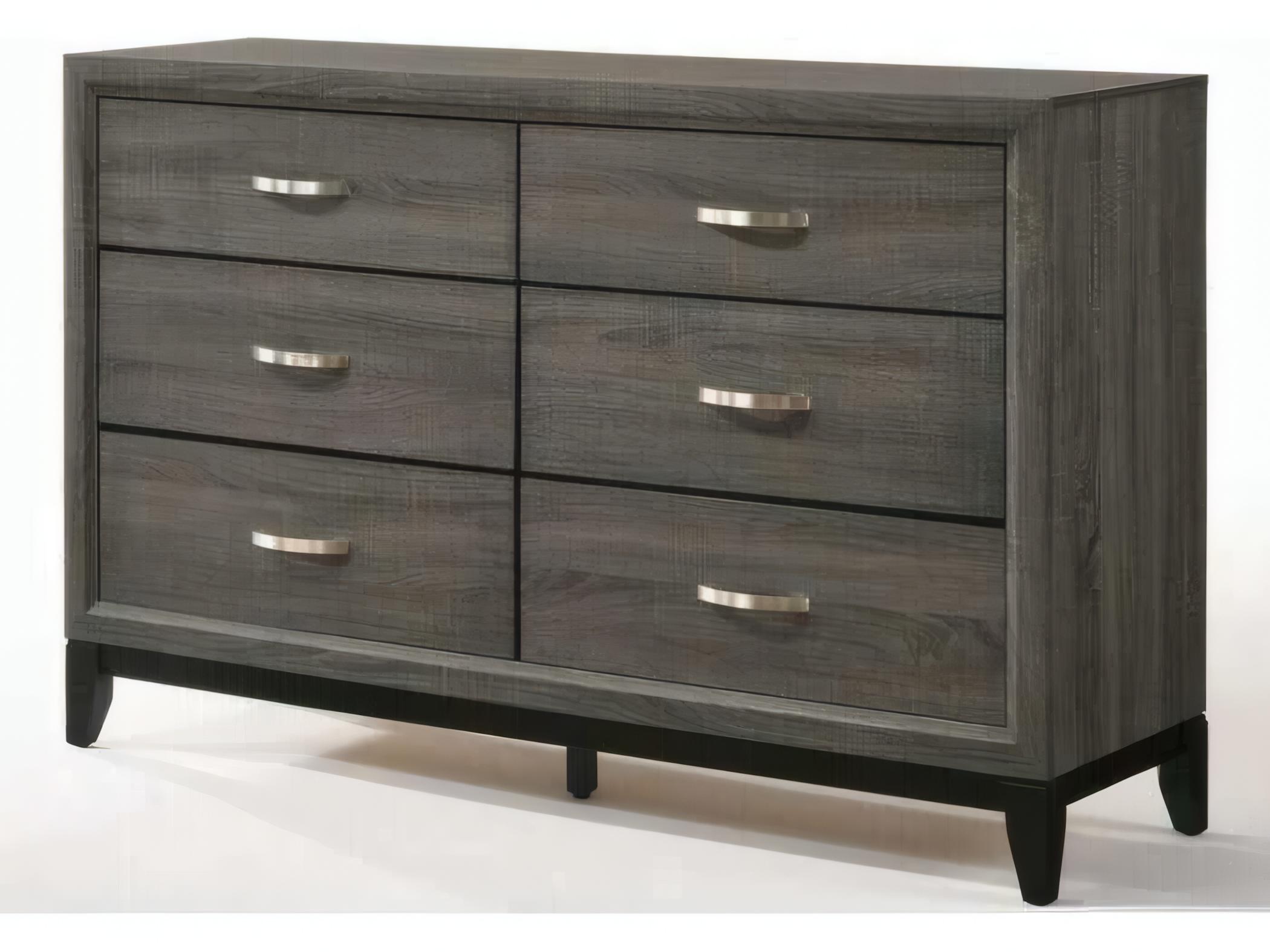 Acme Furniture Valdemar 6-Drawers Plywood Double Dresser