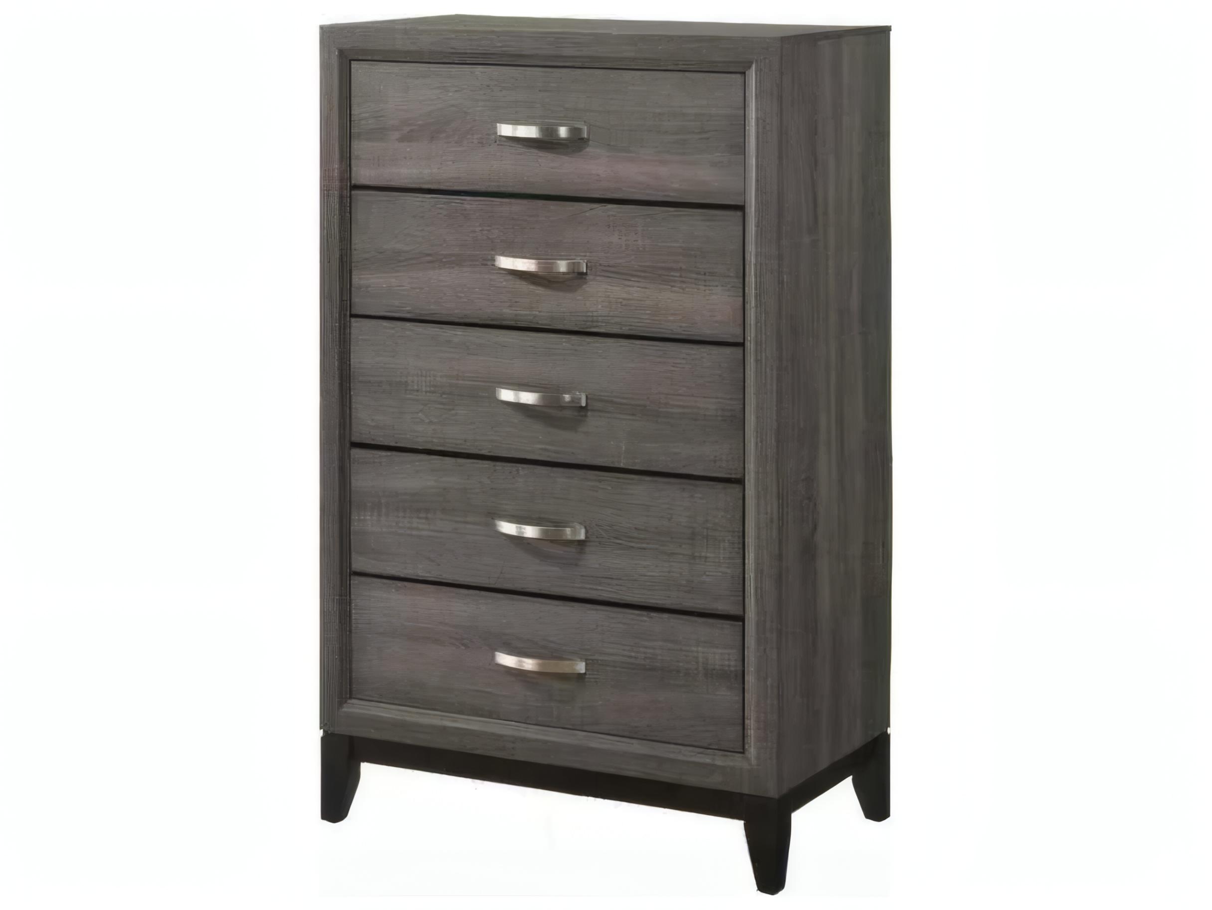 Acme Furniture Valdemar Weathered Gray Plywood Accent Chest