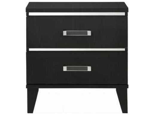 Acme Furniture 2-Drawers Rubberwood Nightstand