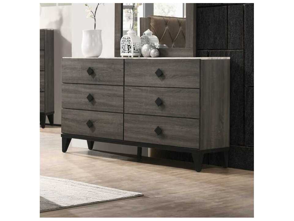 Acme Furniture Avantika 6-Drawers Double Dresser