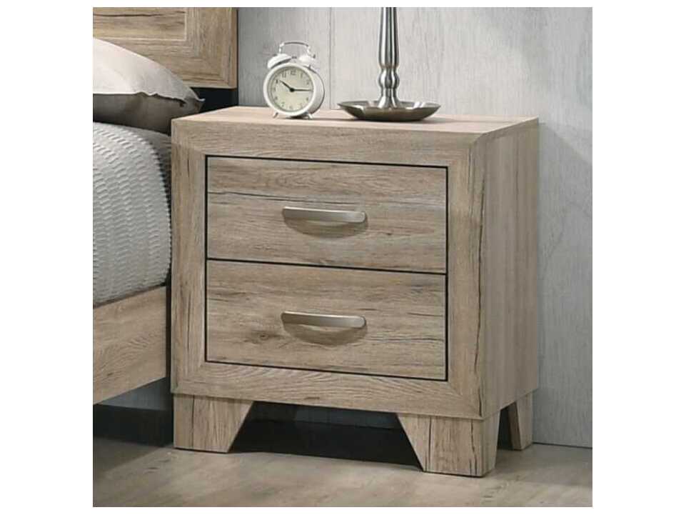Acme Furniture Miquell 2-Drawers Plywood Nightstand