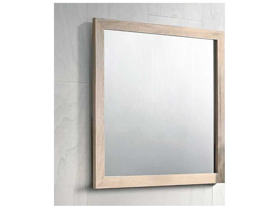 Acme Furniture Miquell Natural Square Wall Mirror