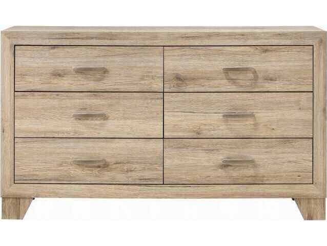 Acme Furniture Miquell 6-Drawers Plywood Double Dresser