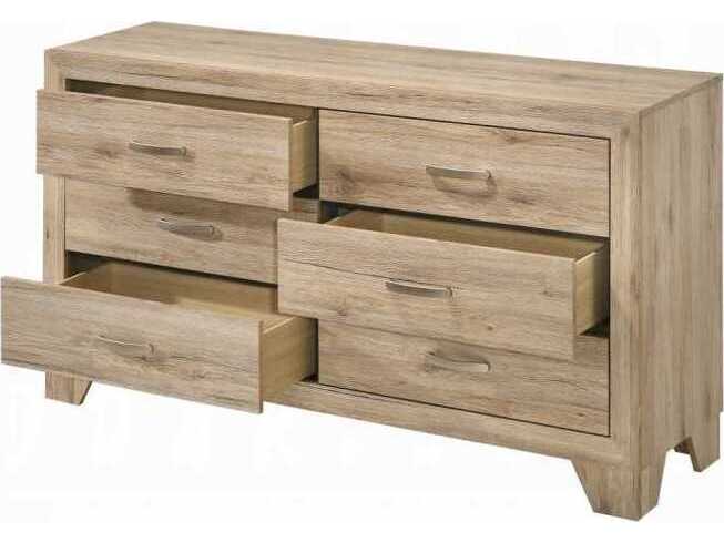 Acme Furniture Miquell 6-Drawers Plywood Double Dresser