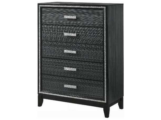 Acme Furniture Haiden Weathered Black Plywood Accent Chest