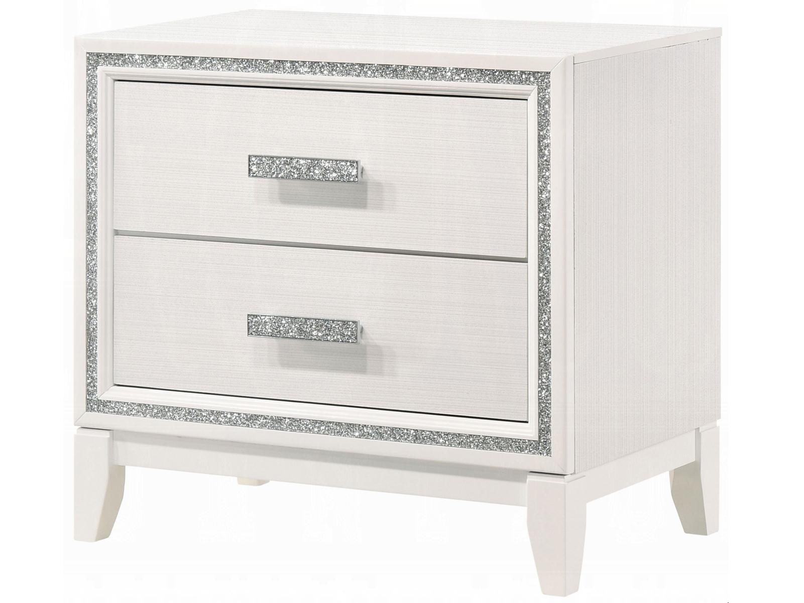 Acme Furniture Haiden 2-Drawers Plywood Nightstand