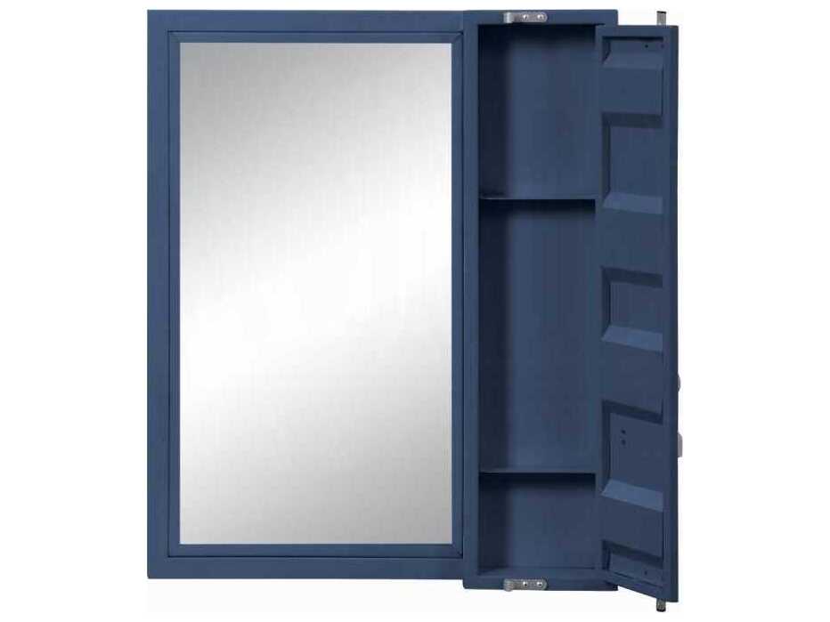 Acme Furniture Cargo Blue Reactangular Vanity Mirror