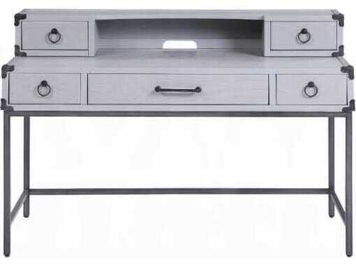 Acme Furniture Orchest Gray Pine Wood Writing Desk