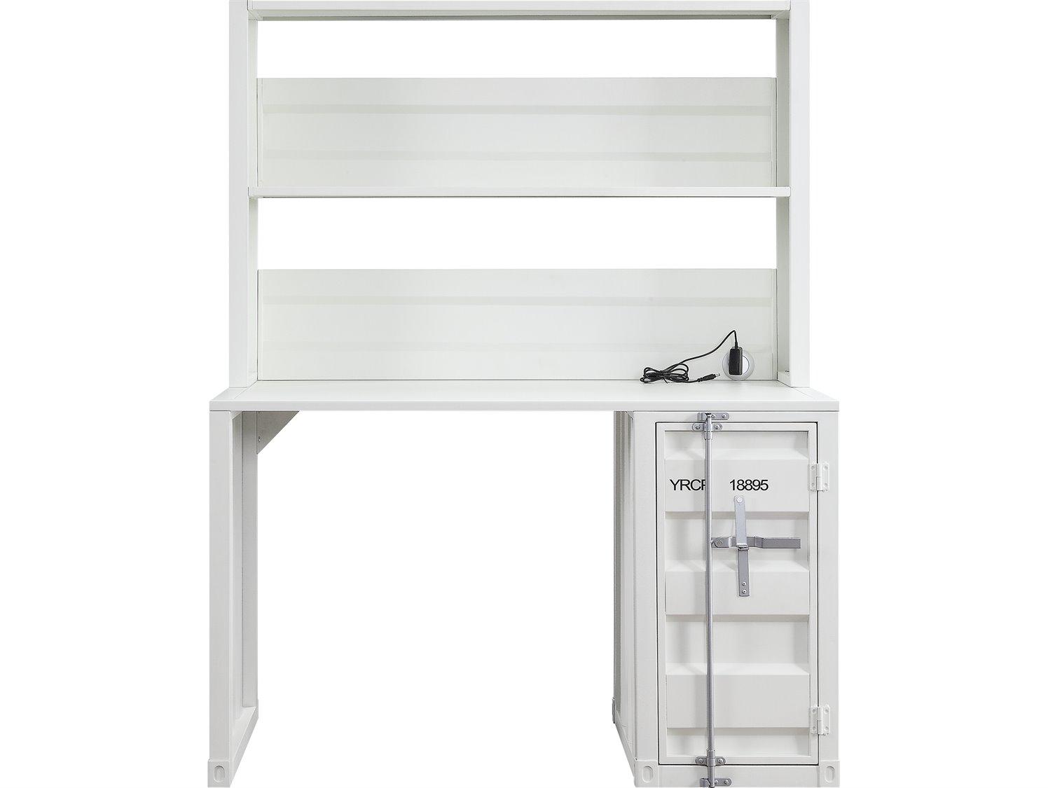Acme Furniture Cargo White Writing Desk