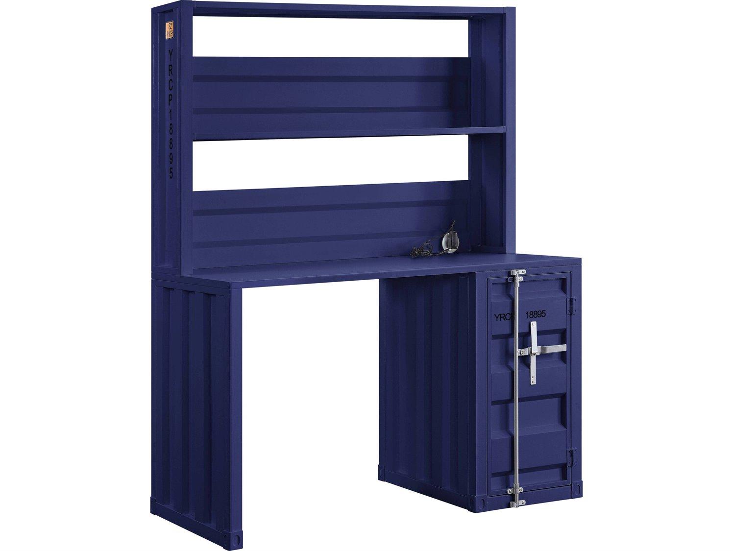 Acme Furniture Cargo Blue Writing Desk