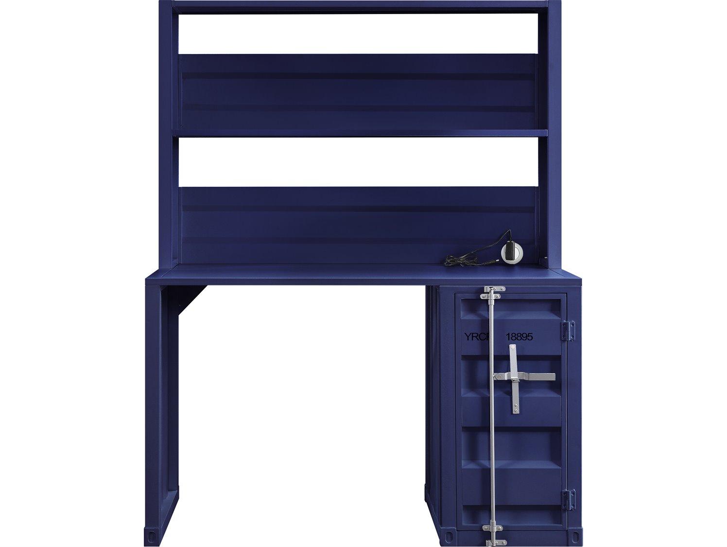 Acme Furniture Cargo Blue Writing Desk