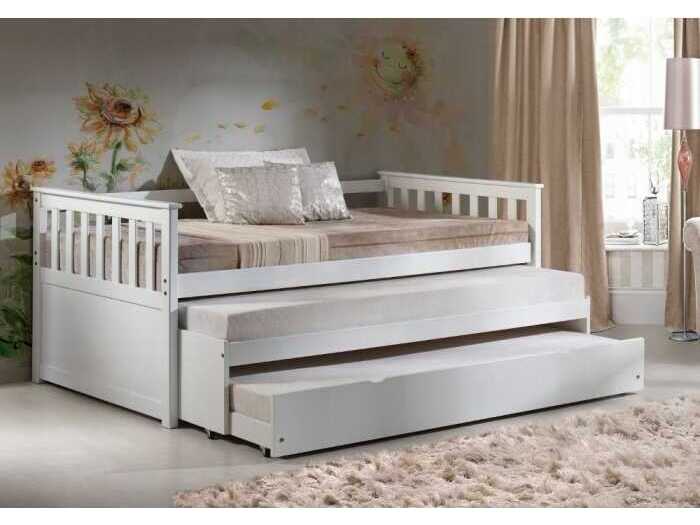 Acme Furniture Cominia White Pine Wood Twin Daybed Bed