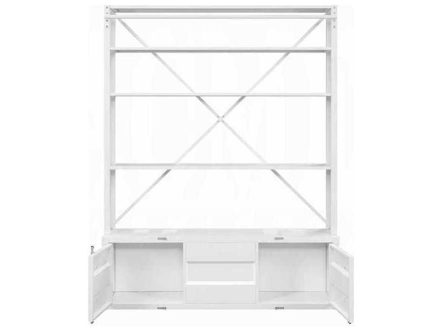 Acme Furniture Cargo White Bookcase