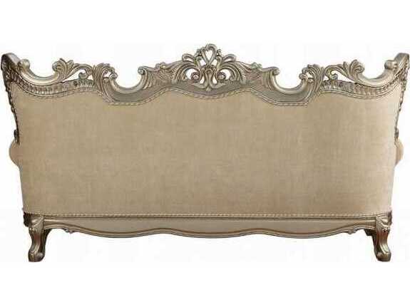 Acme Furniture Ranita Fabric Champagne Upholstered Sofa