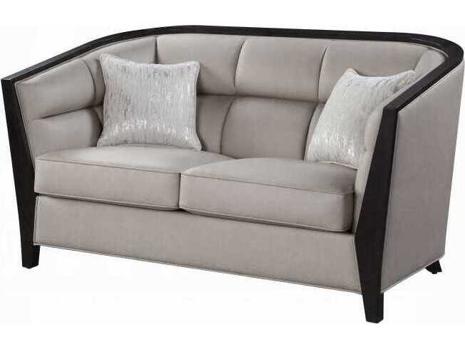 Acme Furniture Beige Fabric Upholstered Loveseat