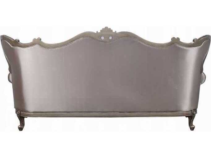 Acme Furniture Jayceon Fabric Champagne Upholstered Sofa