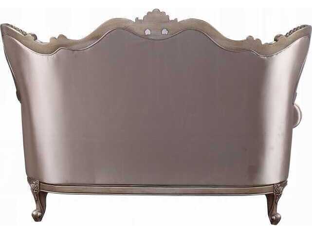 Acme Furniture Jayceon Fabric Champagne Upholstered Loveseat