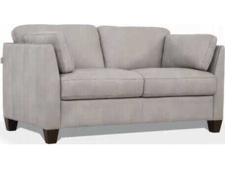 Acme Furniture Matias Dusty White Leather Loveseat