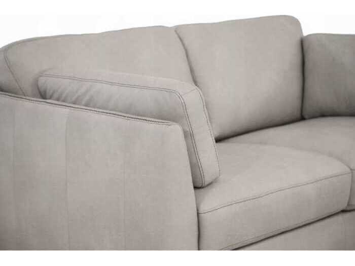 Acme Furniture Matias Dusty White Leather Loveseat