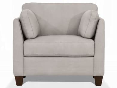Acme Furniture Matias White Leather Accent Chair