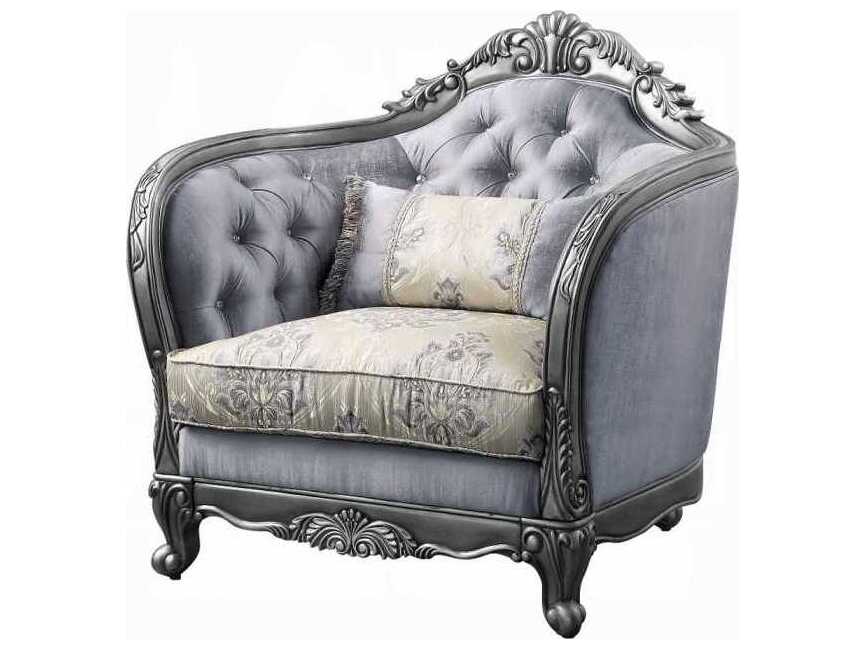 Acme Furniture Ariadne Gray Accent Chair
