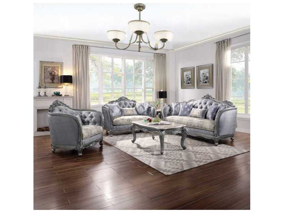 Acme Furniture Ariadne Gray Accent Chair