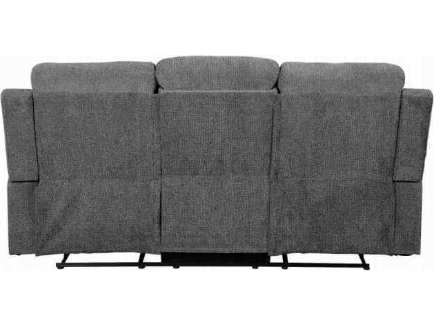 Acme Furniture Kalen Gray Chenille Upholstered Sofa