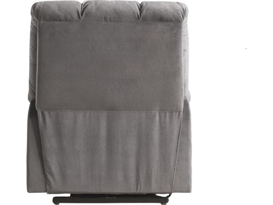 Acme Furniture Ipompea Gray Velvet Upholstered Recliner