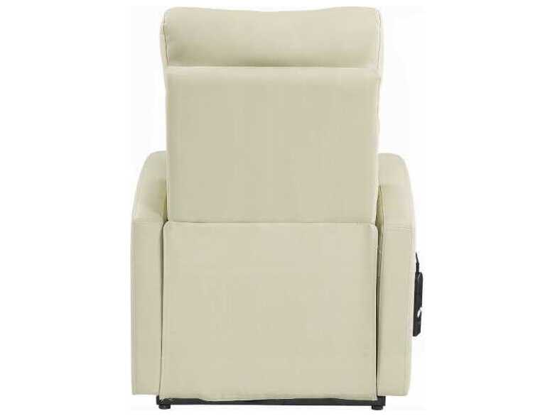 Acme Furniture Ricardo Beige Synthetic Leather Faux Recliner