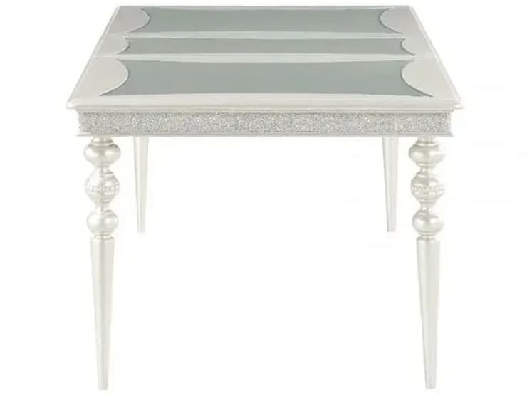 Acme Furniture Maverick Rectangular Wood Platinum Dining Table