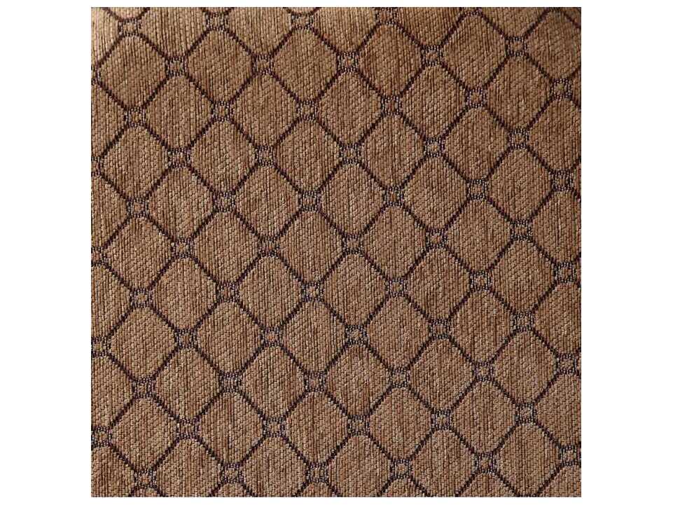 Acme Furniture Chateau De Ville Brown Upholstered Armless Dining Chair Set of 2