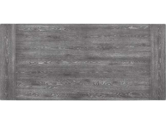 Acme Furniture Leventis Rectangular Wood Weathered Gray Dining Table