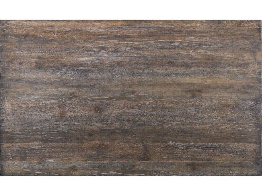 Acme Furniture Wallace Rectangular Wood Weathered Gray Dining Table