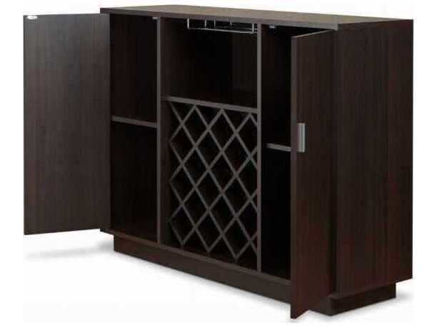 Acme Furniture Hazen Brown Espresso Bar Cabinet