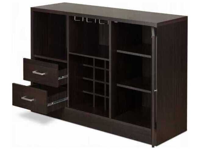 Acme Furniture Hazen Brown Espresso Bar Cabinet