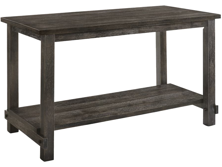 Acme Furniture Marta Rectangular Wood Weathered Gray Dining Table