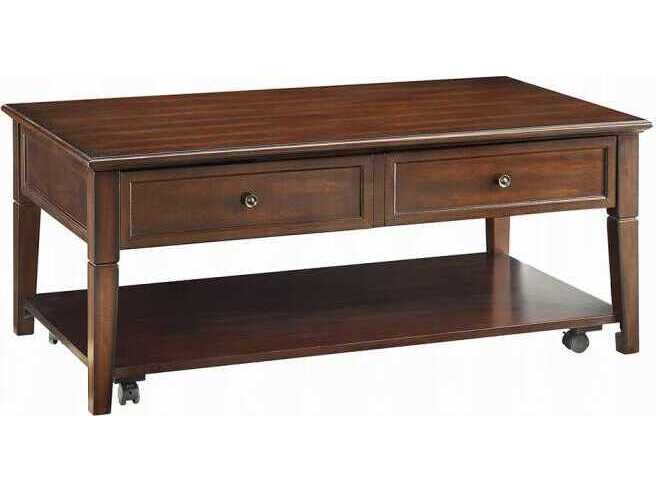 Acme Furniture Malachi Rectangular Wood Walnut Coffee Table