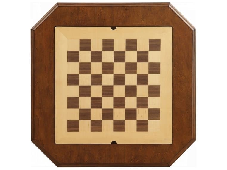 Acme Furniture Bishop Brown Solid Wood Cherry Game Table