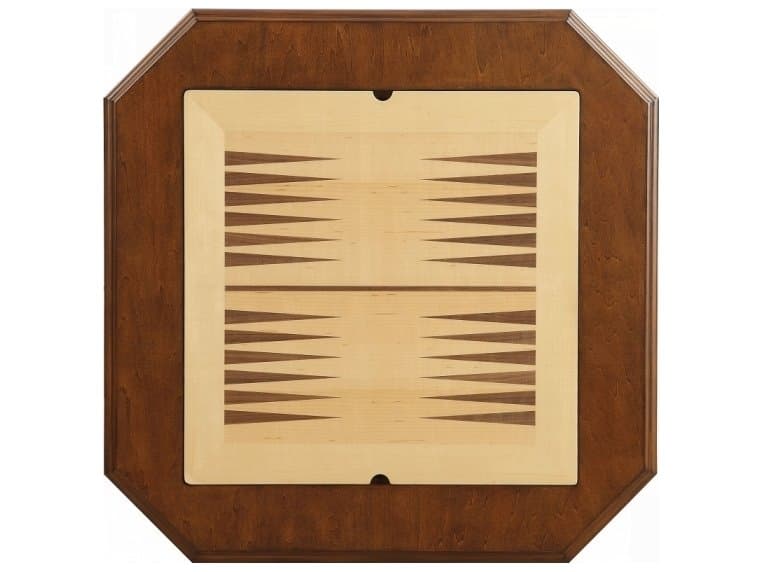 Acme Furniture Bishop Brown Solid Wood Cherry Game Table