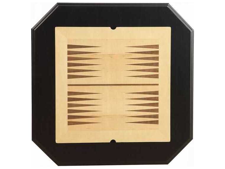 Acme Furniture Bishop Solid Wood Black Game Table
