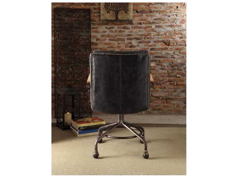 Acme Furniture Harith Leather Swivel Task Office Chair