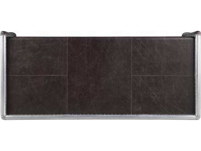 Acme Furniture Brancaster Distress Chocolate Silver Writing Desk