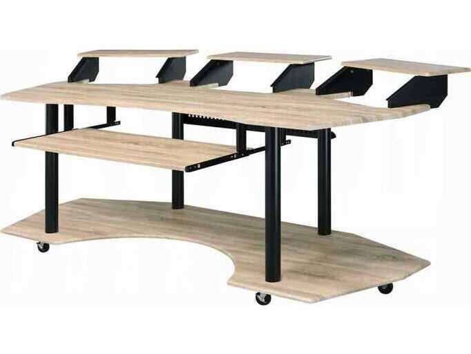 Acme Furniture Eleazar Natural Oak Computer Desk