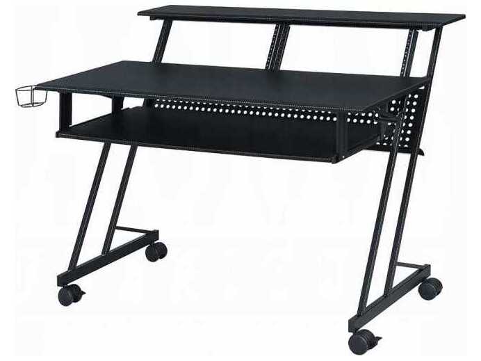 Acme Furniture Suitor Black Computer Desk